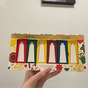 Loccitane hand cream gift set